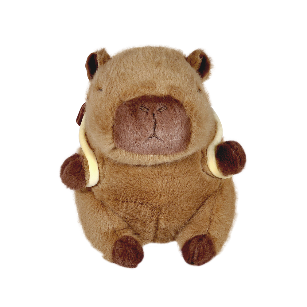 Pelúcia Capivara Mochilinha Frutas 20cm