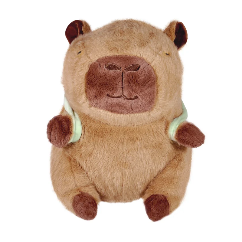 Pelúcia Capivara Mochilinha Frutas 30cm