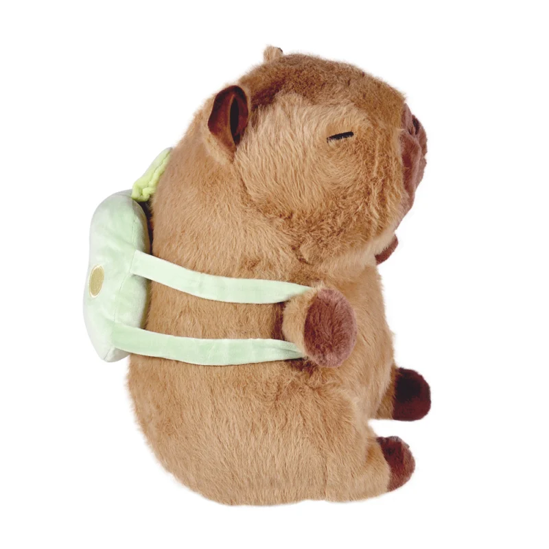 Pelúcia Capivara Mochilinha Frutas 30cm