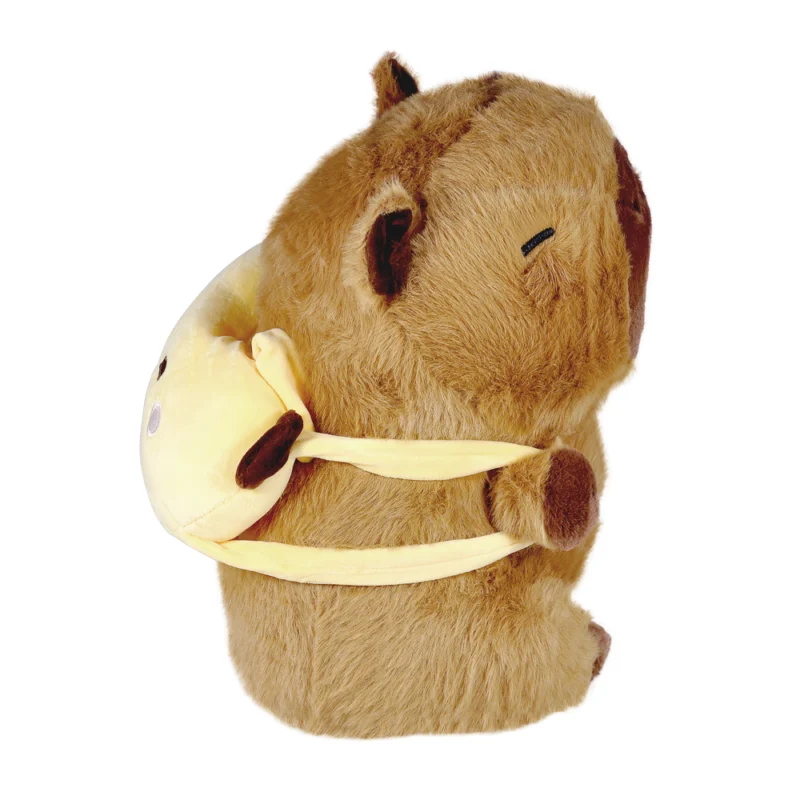 Pelúcia Capivara Mochilinha Frutas 30cm