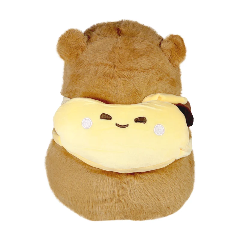 Pelúcia Capivara Mochilinha Frutas 30cm