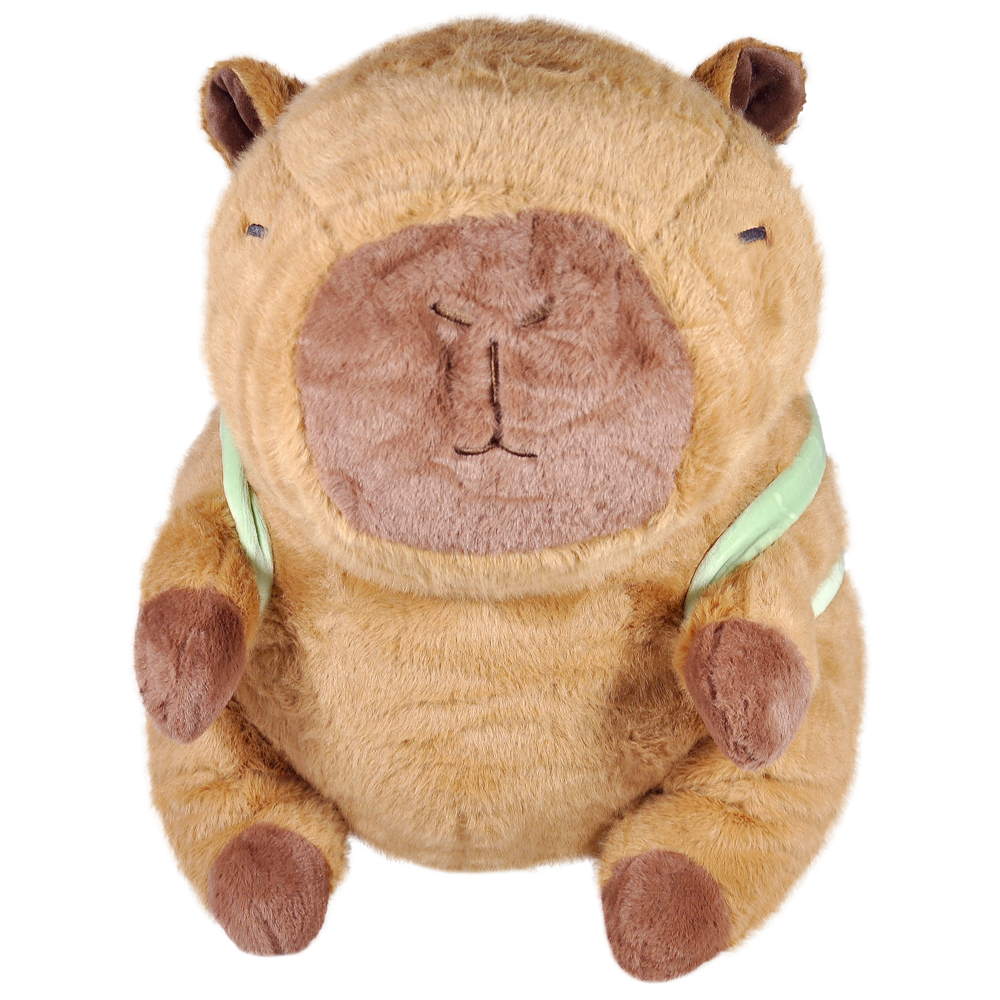 Pelúcia Capivara Mochilinha Frutas 40cm