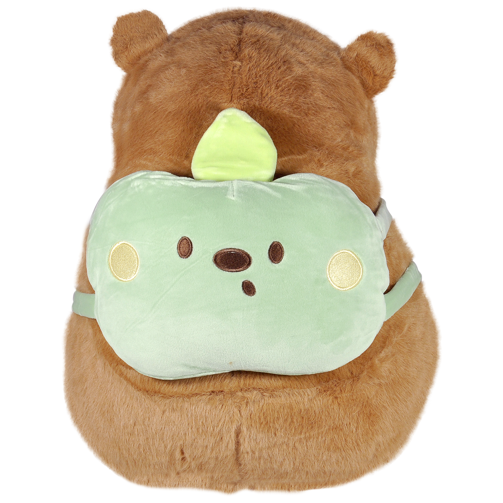 Pelúcia Capivara Mochilinha Frutas 40cm