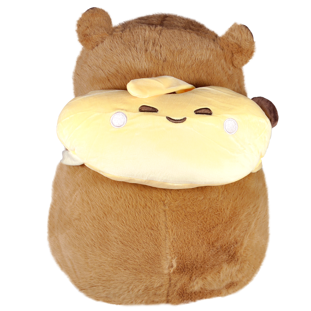 Pelúcia Capivara Mochilinha Frutas 40cm