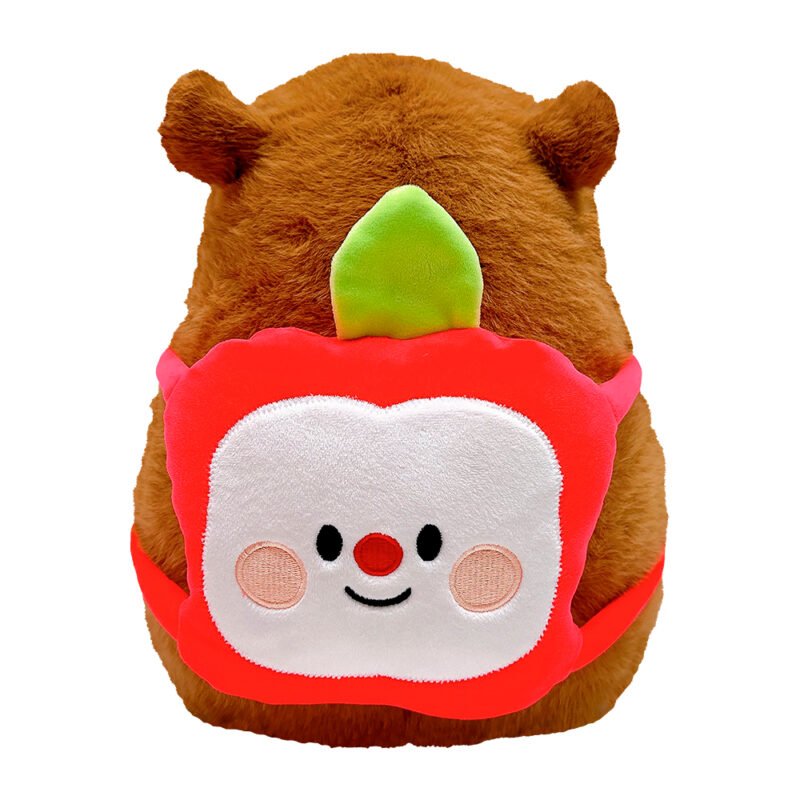 Pelúcia Capivara Mochilinha Frutas 40cm