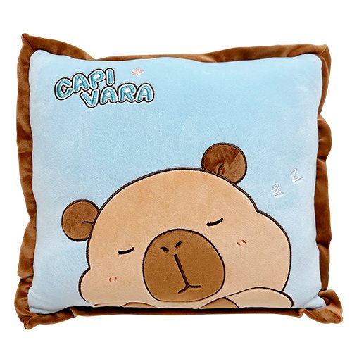 Almofada Capivara Quadrada 35cm