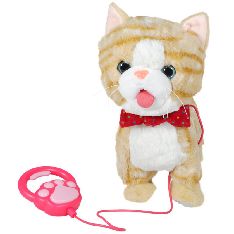 Pelúcia com mecanismo Gatinho Caramelo