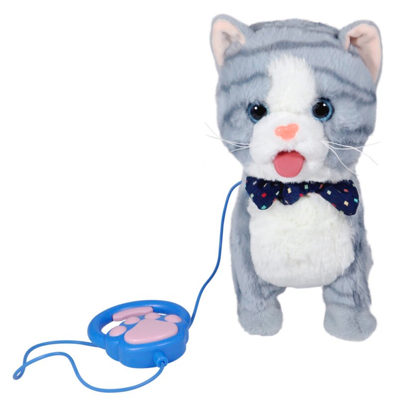 Pelúcia com mecanismo Gatinho Cinza