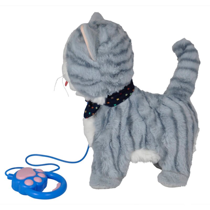 Pelúcia com mecanismo Gatinho Cinza