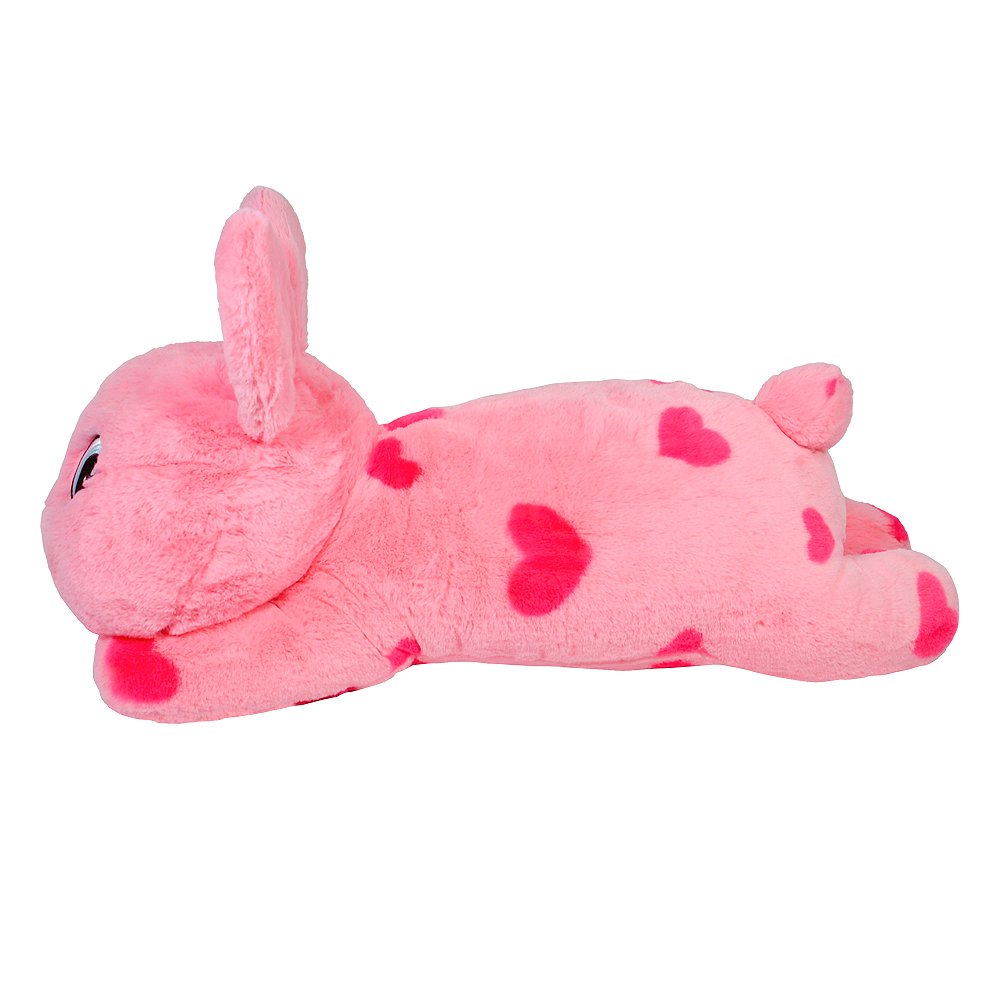 Pelúcia Coelha Pink Deitada 50cm