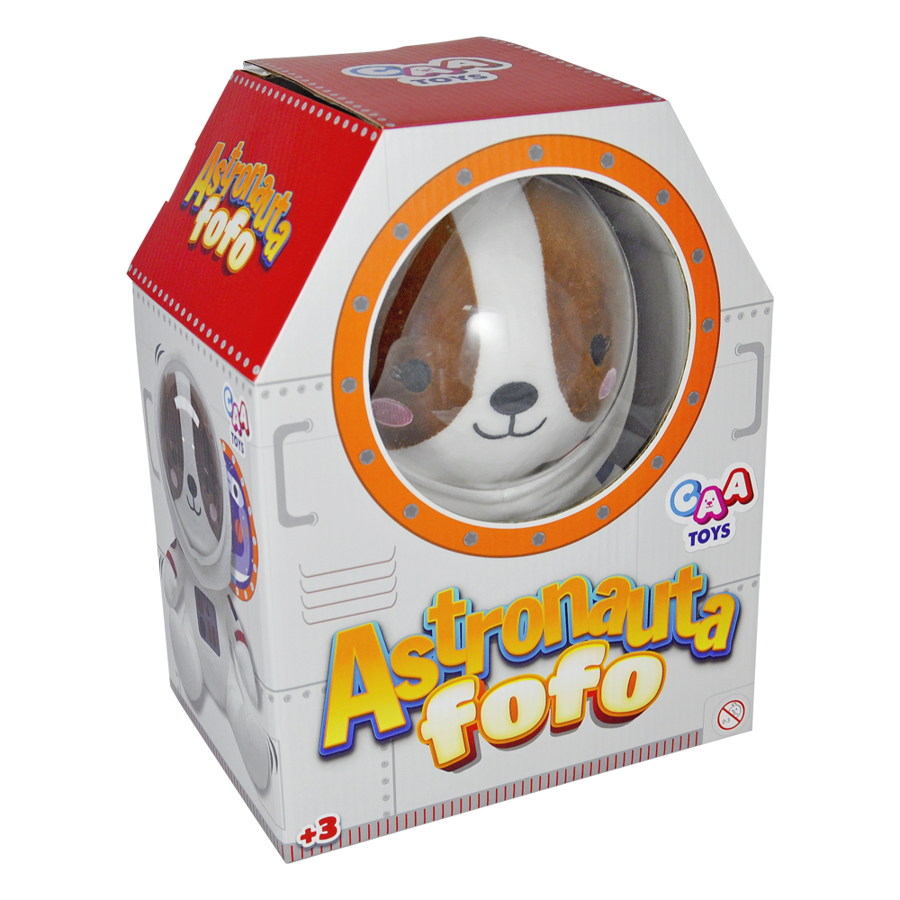 Pelúcia Astronauta Fofo 25cm