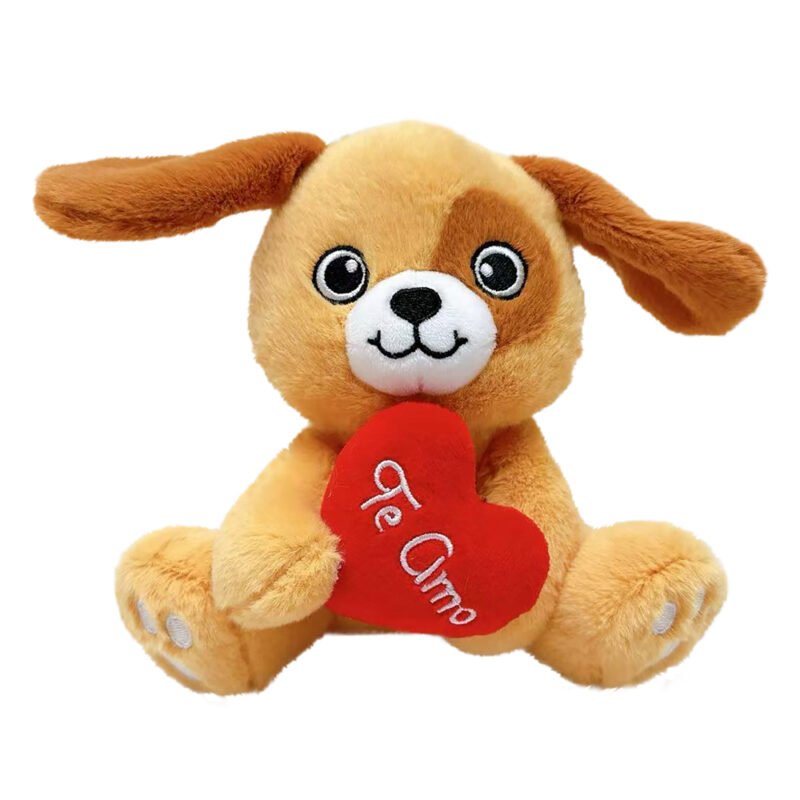 Pelúcia Baby Dog Te Amo 15cm