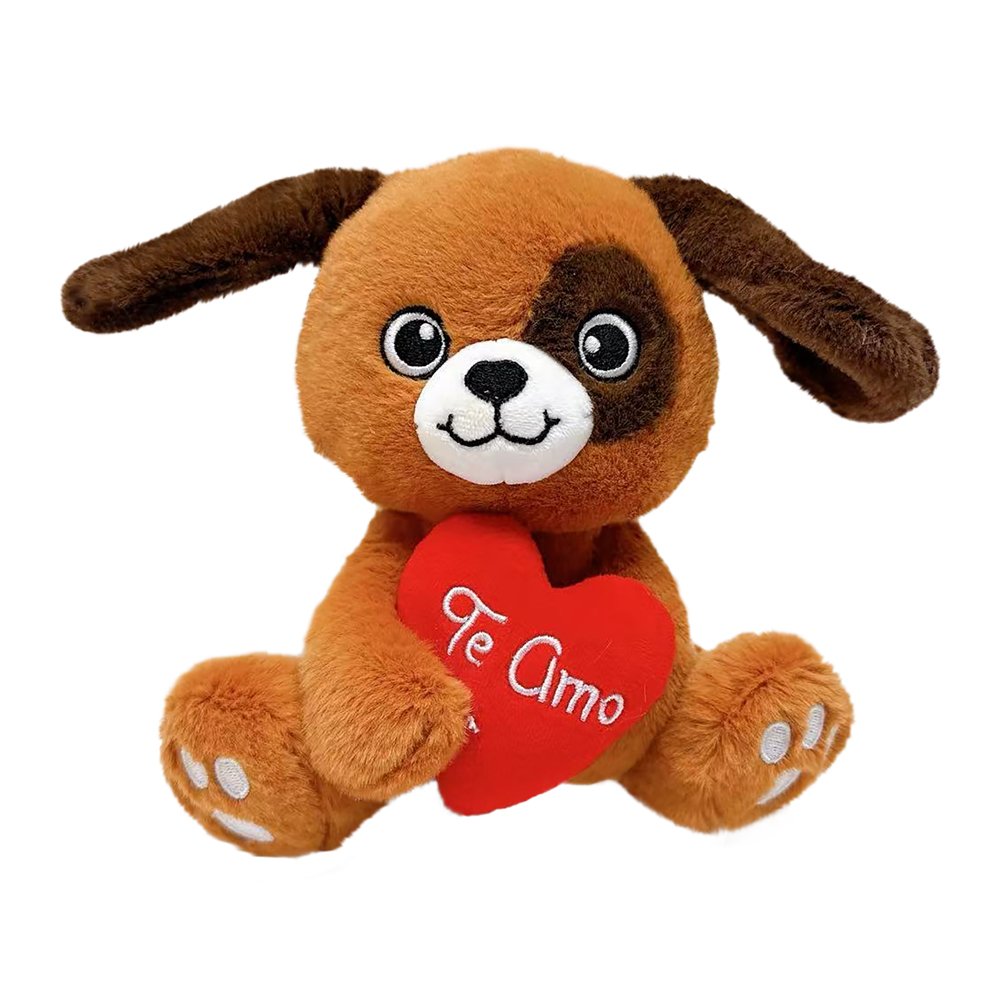 Pelúcia Baby Dog Te Amo 15cm