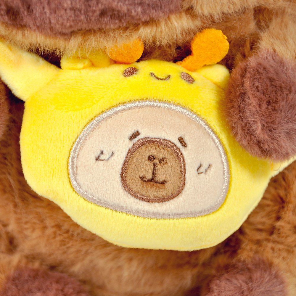 Pelúcia Capivara com Bolsinha 30cm