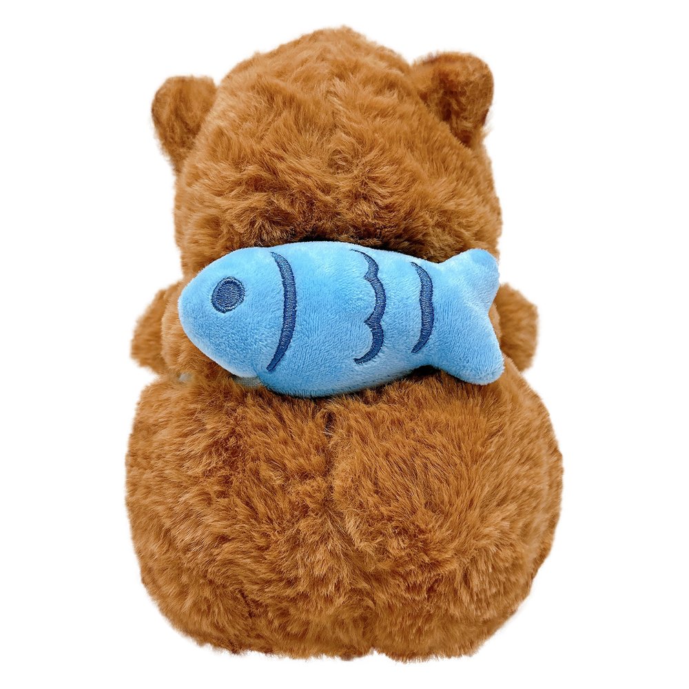 Pelúcia Capivara Mochilinha Mar 30cm