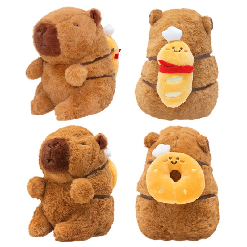 Pelúcia Capivara Mochilinha Delícias 20cm