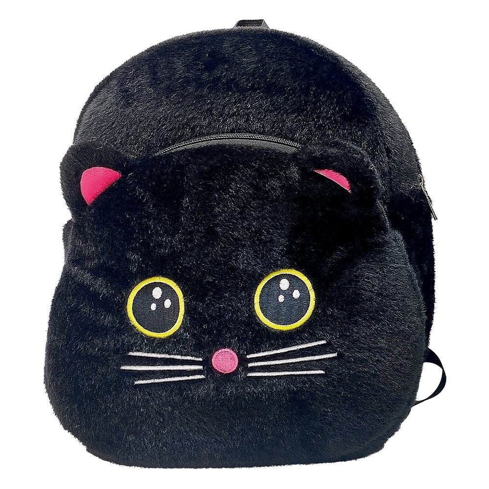 Mochila em Pelúcia Coleção Cat Black