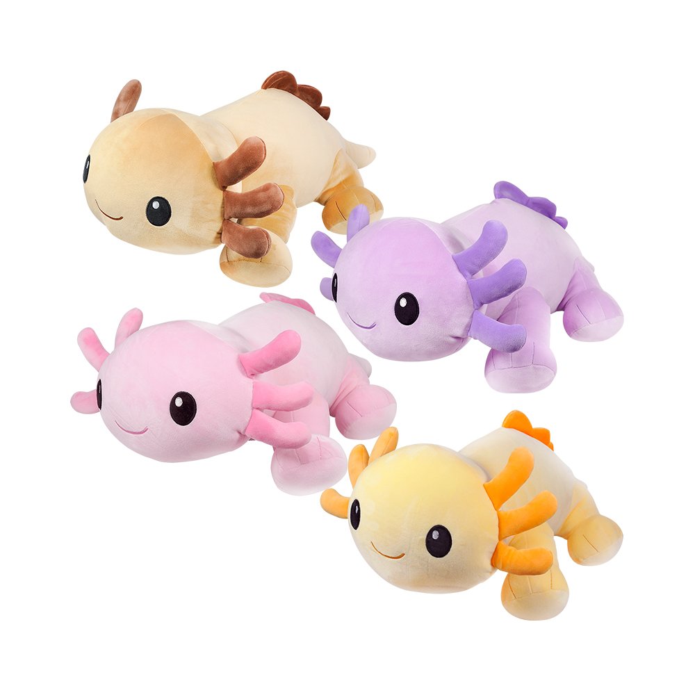 Pelúcia Axolote Divertida 30cm