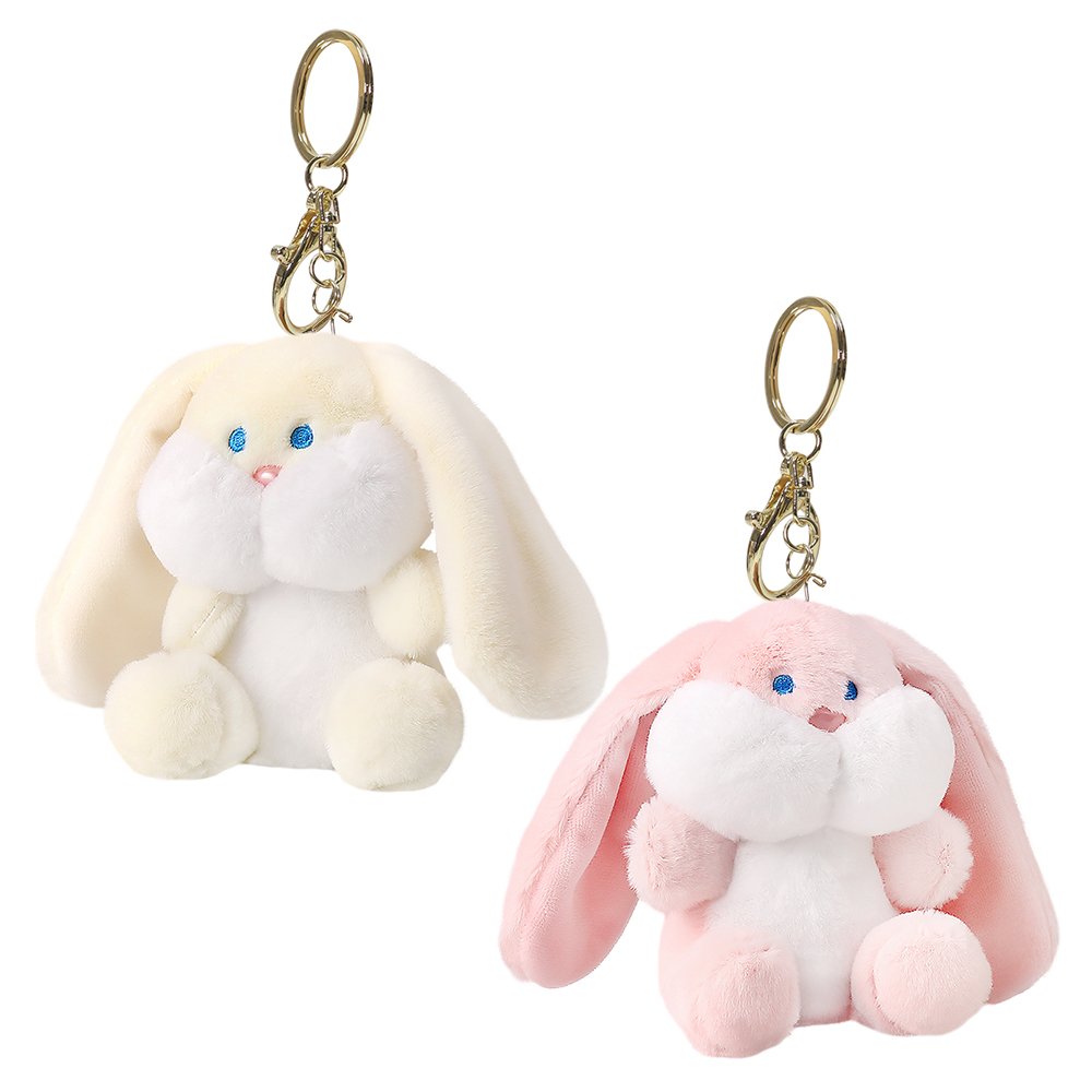 Pelúcia Chaveiro Coelho Fofo 13cm