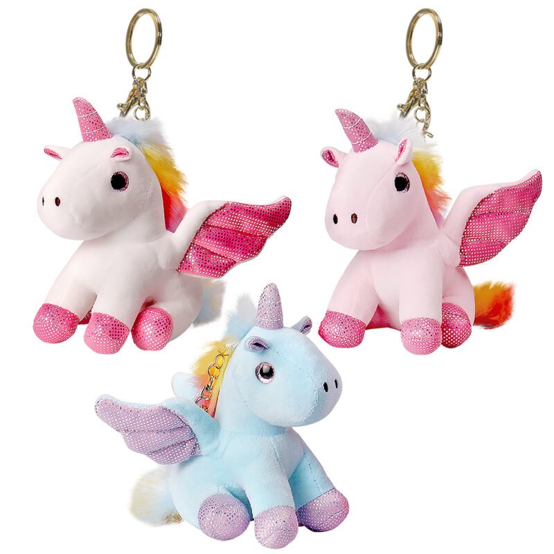 Pelúcia Chaveiro Unicórnio 14cm
