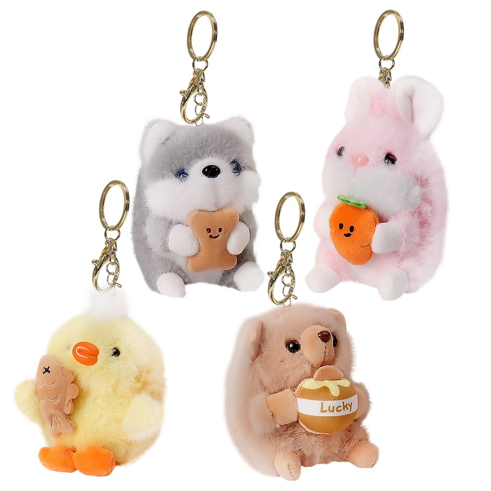 Pelúcia Chaveiro Bichos 12cm