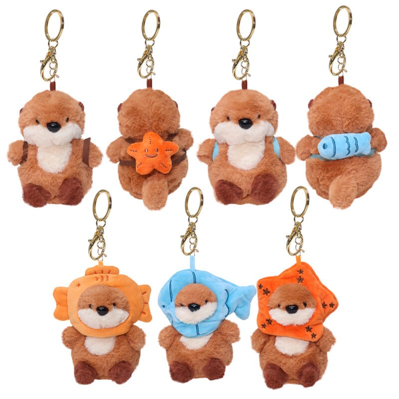 Pelúcia Chaveiro Raposa Fofinha 10cm