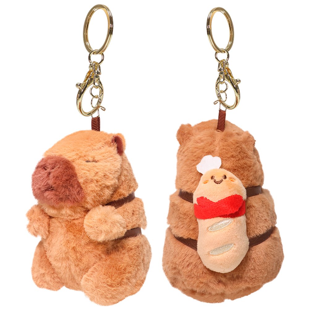 Pelúcia Chaveiro Capivara Diversos 11cm