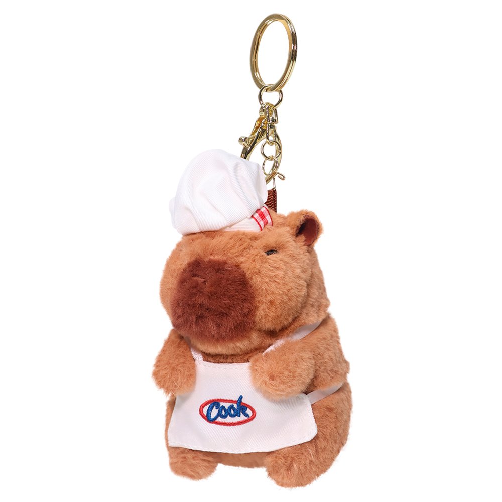 Pelúcia Chaveiro Capivara Diversos 11cm