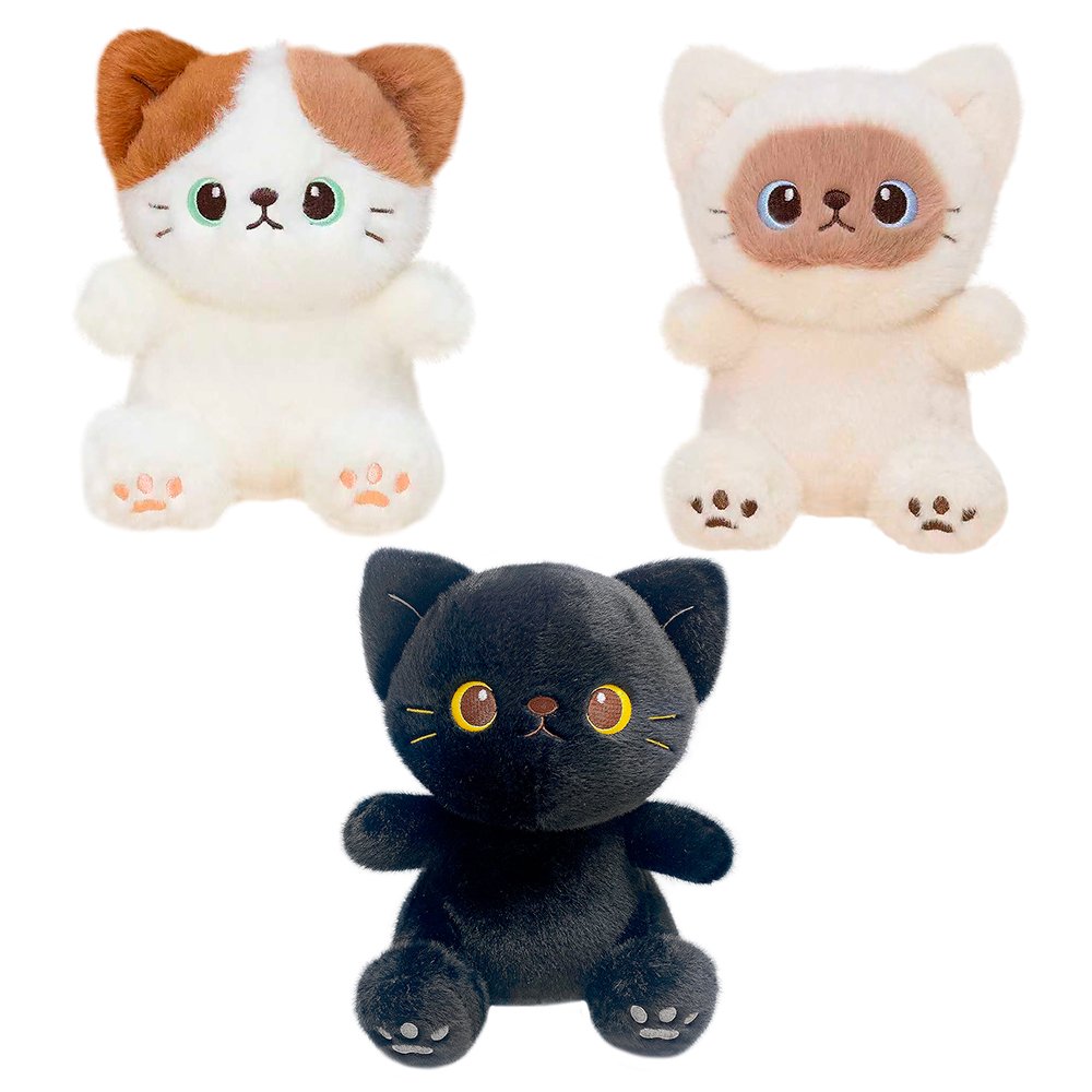 Pelúcia Baby Gato Fofinho 25cm